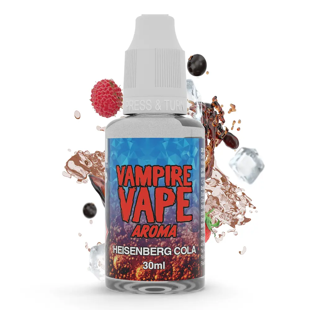 Vampire Vape Aroma - Heisenberg Cola - 30ml STEUERWARE