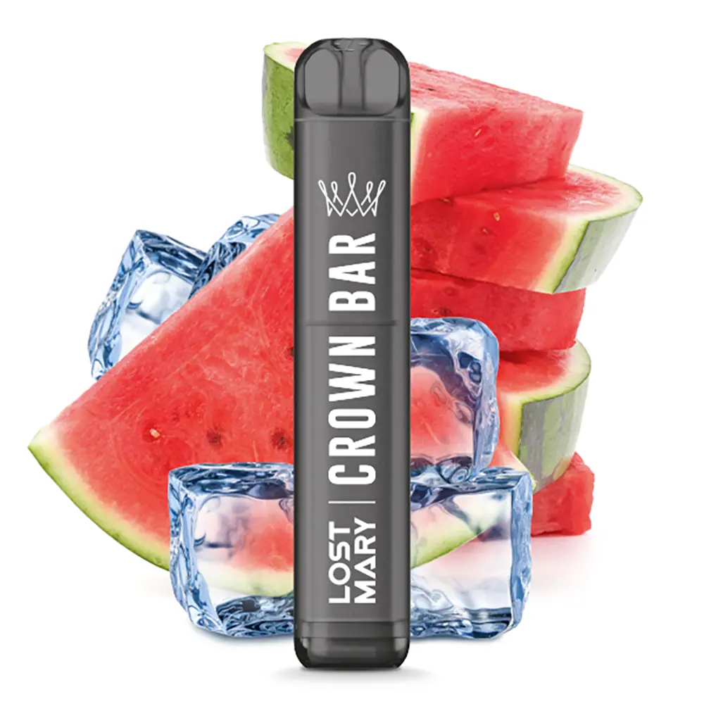 Crown Bar Watermelon Ice 20mg by Al Fakher X Lost Mary Einweg E-Zigarette STEUERWARE
