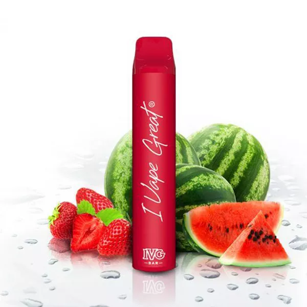 IVG Bar Strawberry Watermelon 20mg Einweg E-Zigarette STEUERWARE