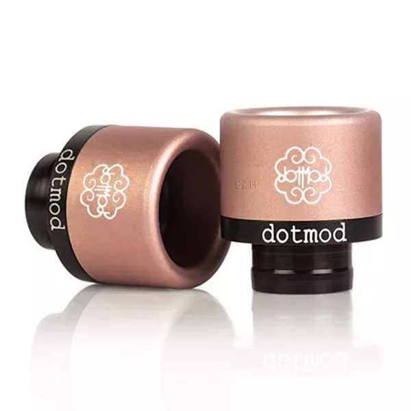 Dotmod friction-fit dripTip rose gold