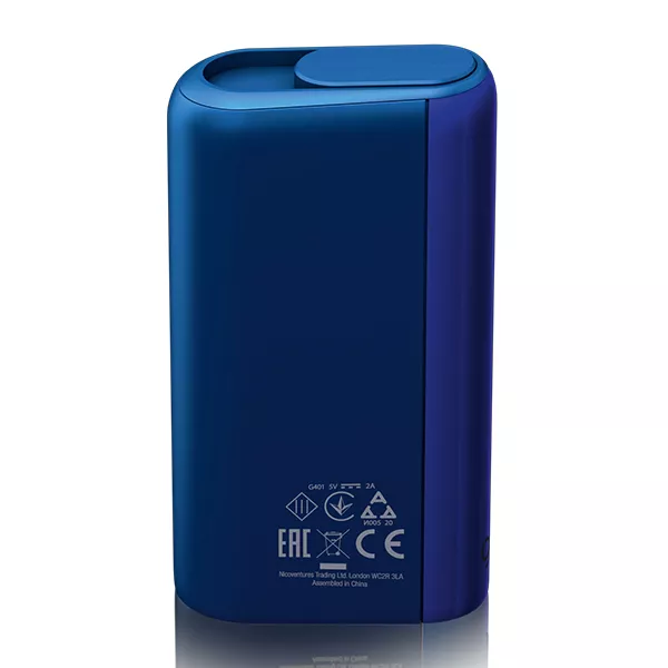 glo hyper+ UNIQ Device Kit Hexagonal Blue (ehem. glo Hyper+ Energetic Blue)