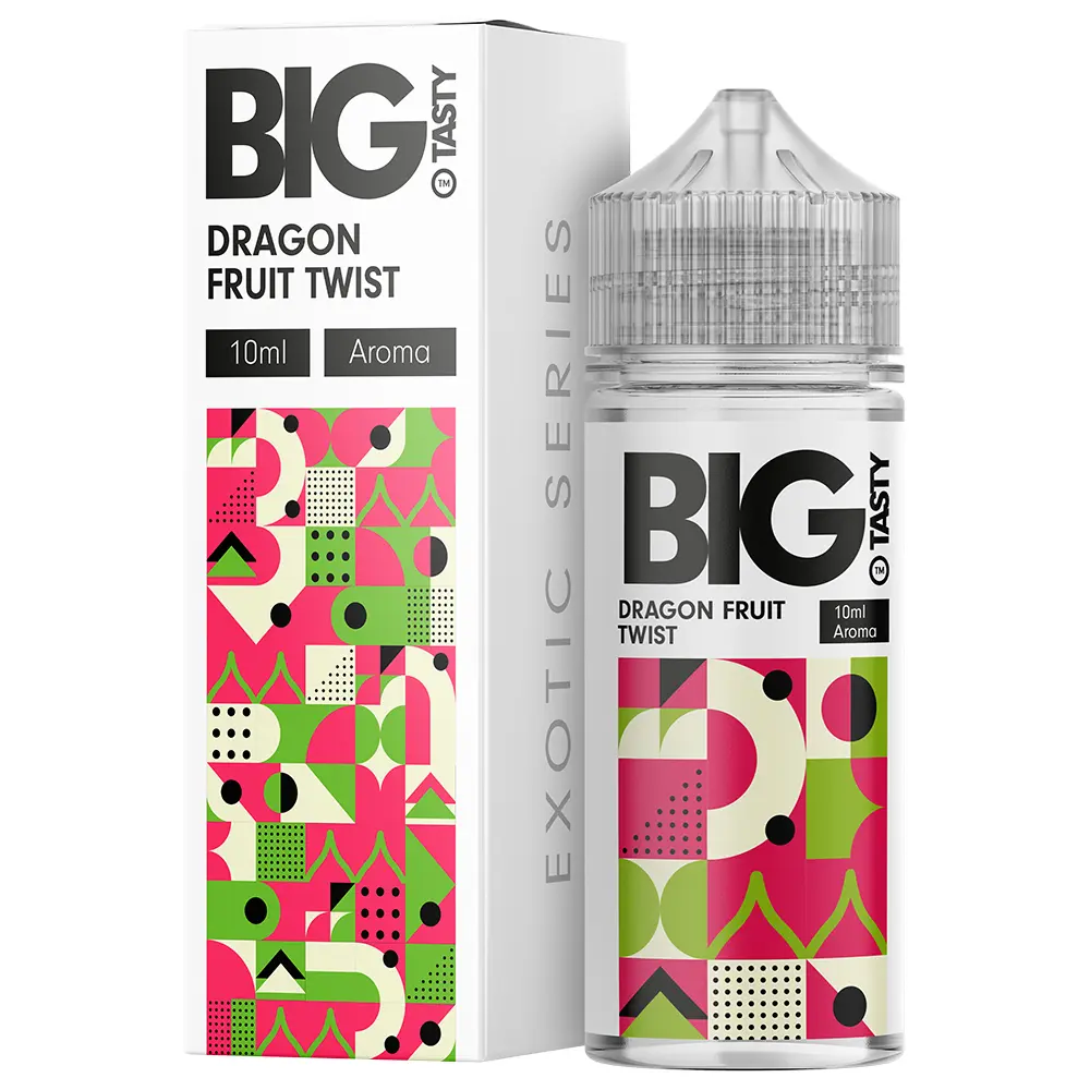 Big Tasty Longfill - Dragon Fruit Twist - 10ml in 120ml Flasche STEUERWARE