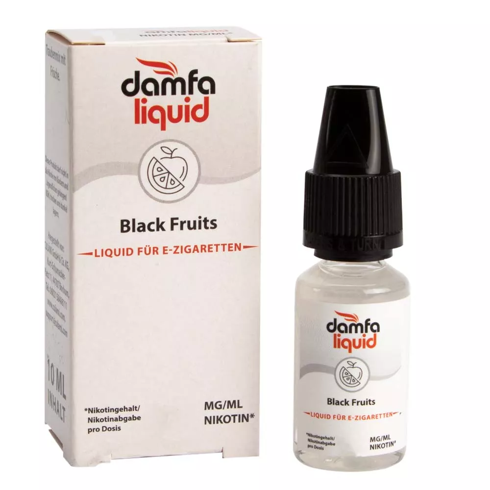 damfaliquid Black Fruits 10ml 6mg Low
