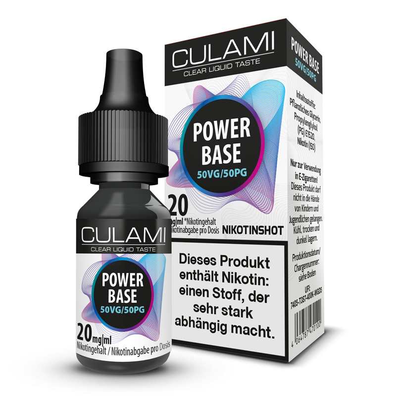 CULAMI Nikotin Shot 50PG/50VG 20 mg/ml  STEUERWARE