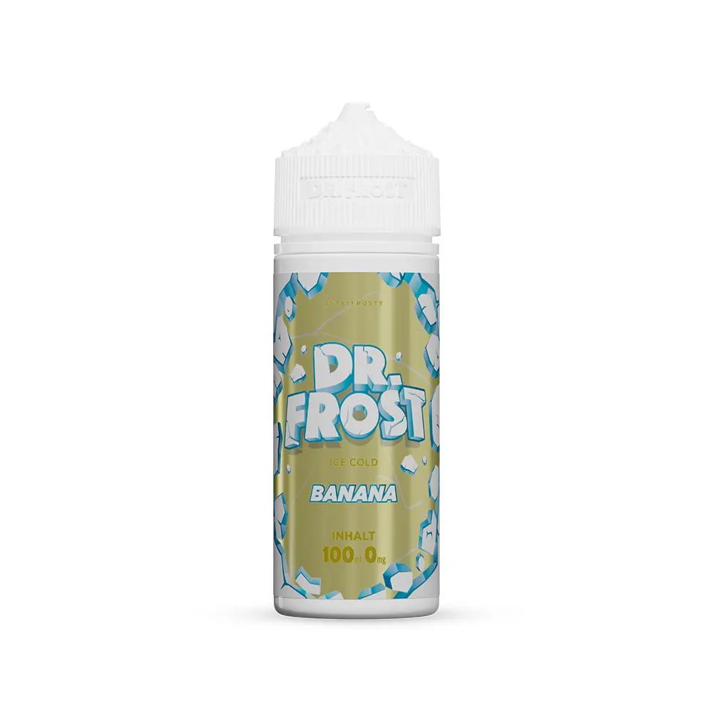 Dr. Frost Shortfill - Ice Cold Banana - 100ml in 120ml Flasche 0mg STEUERWARE