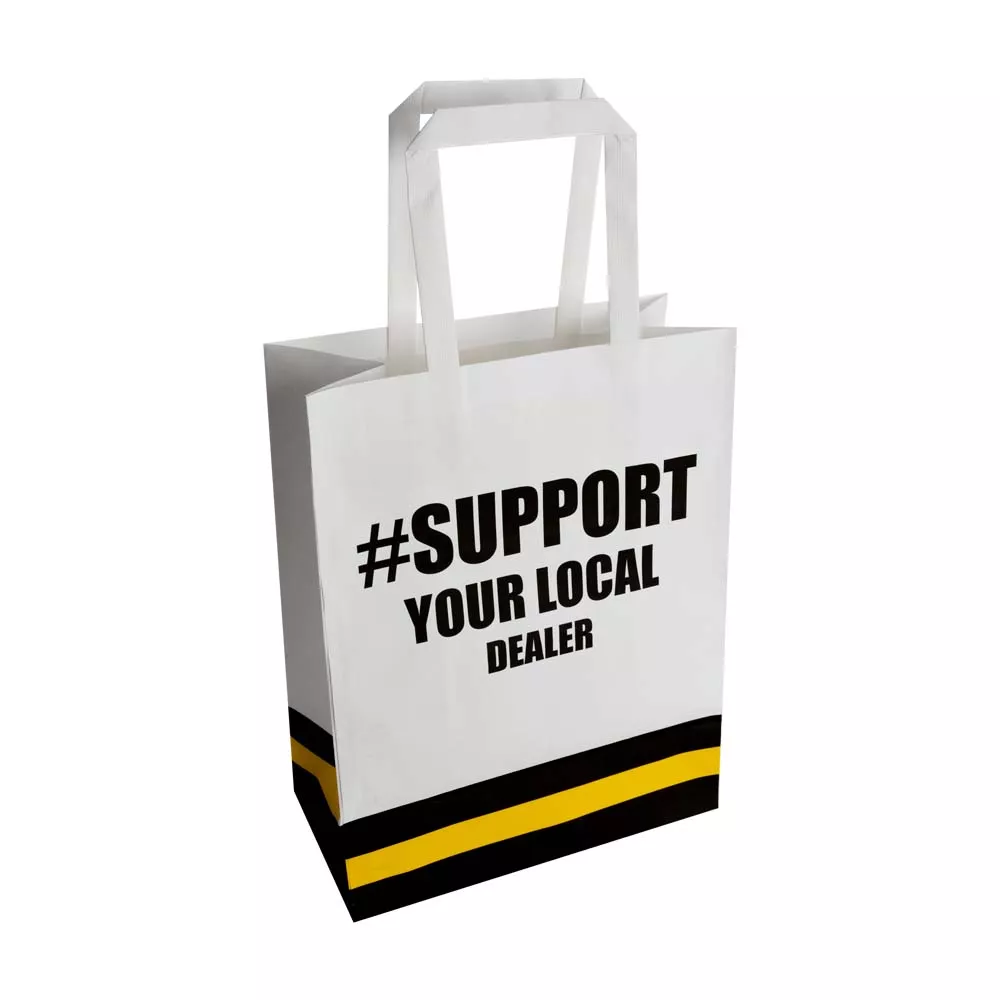 Papiertüte Voopoo #support your local dealer