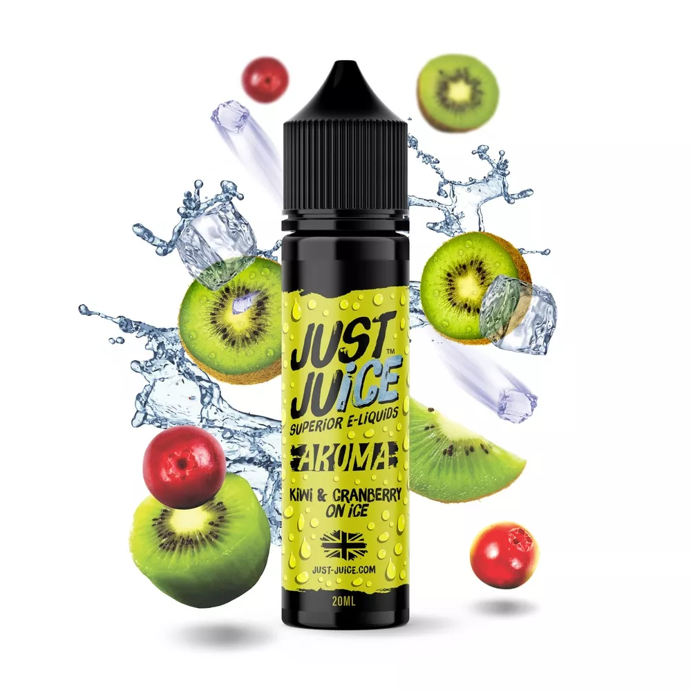 Just Juice Kiwi&Cranberry on Ice 20ml in 60ml Flasche