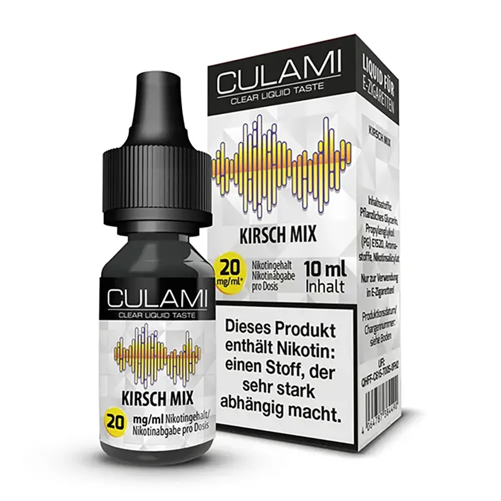 CULAMI Kirsch Mix 20mg Nikotinsalz 10ml Liquid STEUERWARE