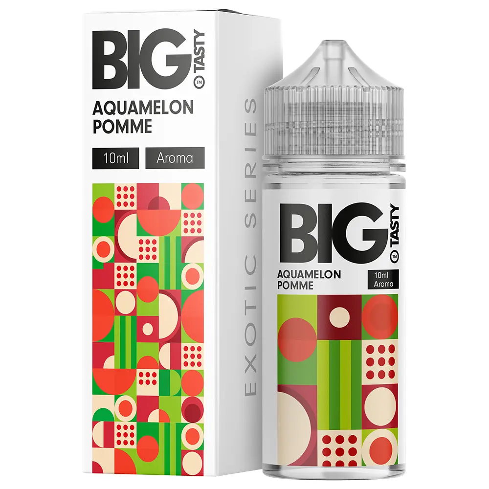 Big Tasty Longfill - Aquamelon Pome - 10ml in 120ml Flasche STEUERWARE