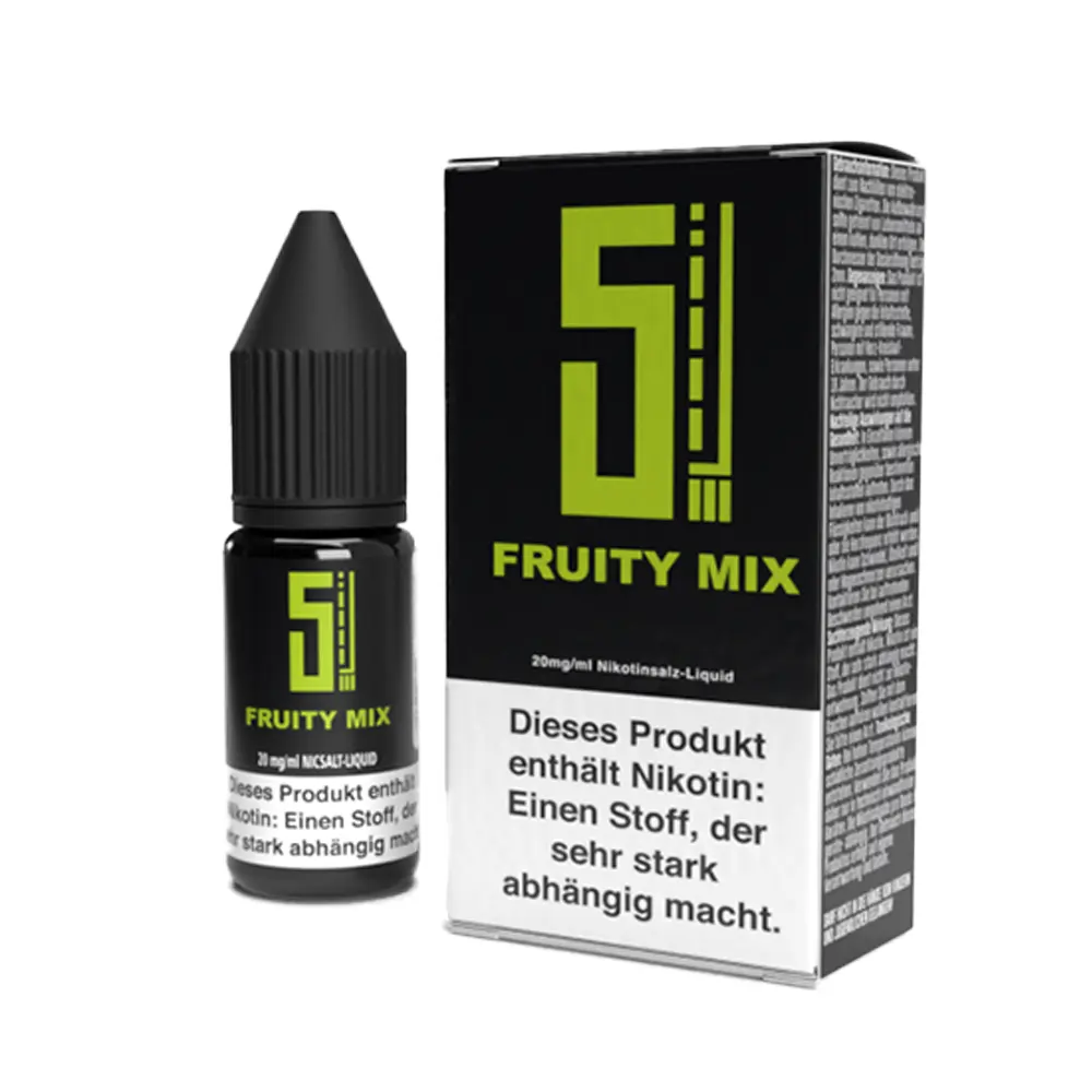 5EL Fruit Mix 10ml Nikotinsalzliquid 20mg STEUERWARE