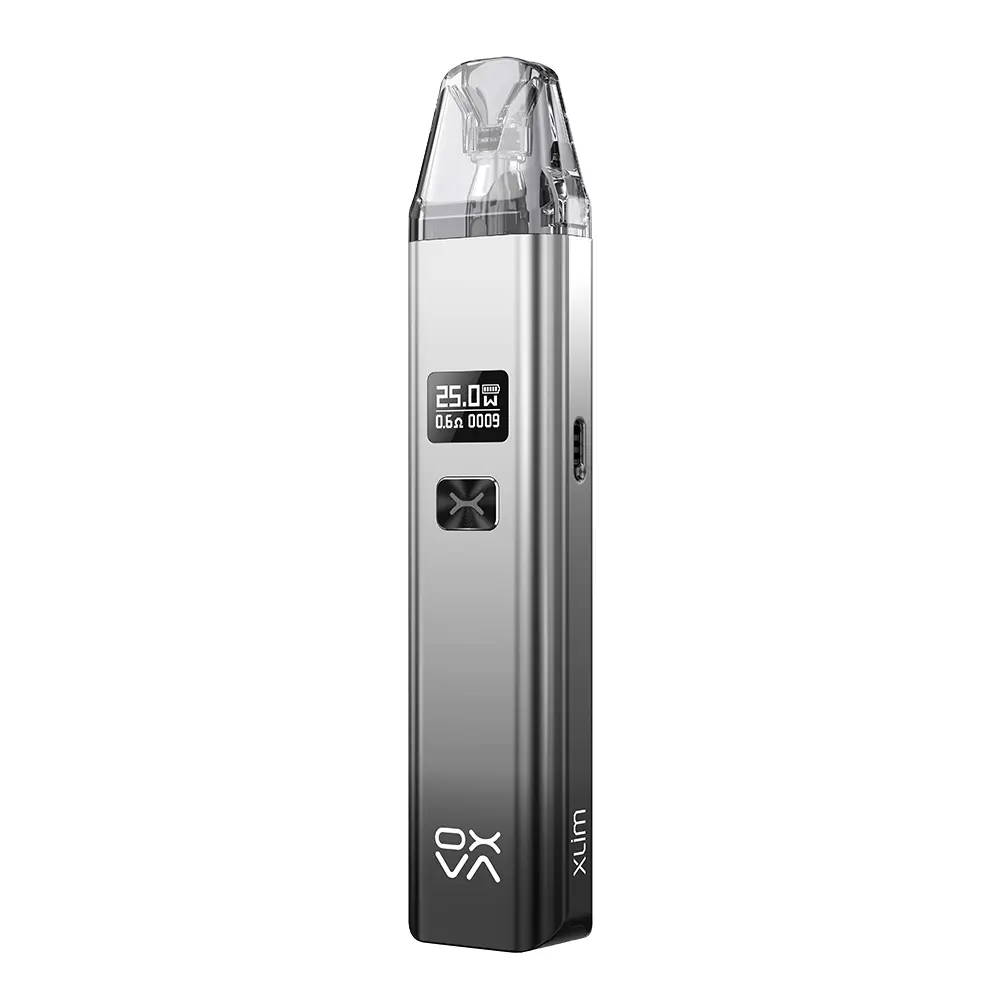 Oxva Xlim Kit V2 Shiny Silver Black