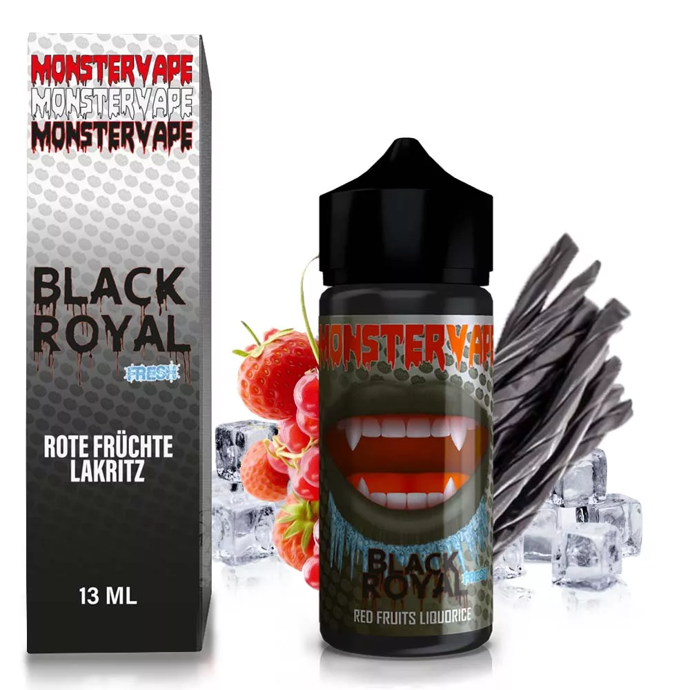 Monstervape Black Royal 13ml in 120ml Flasche
