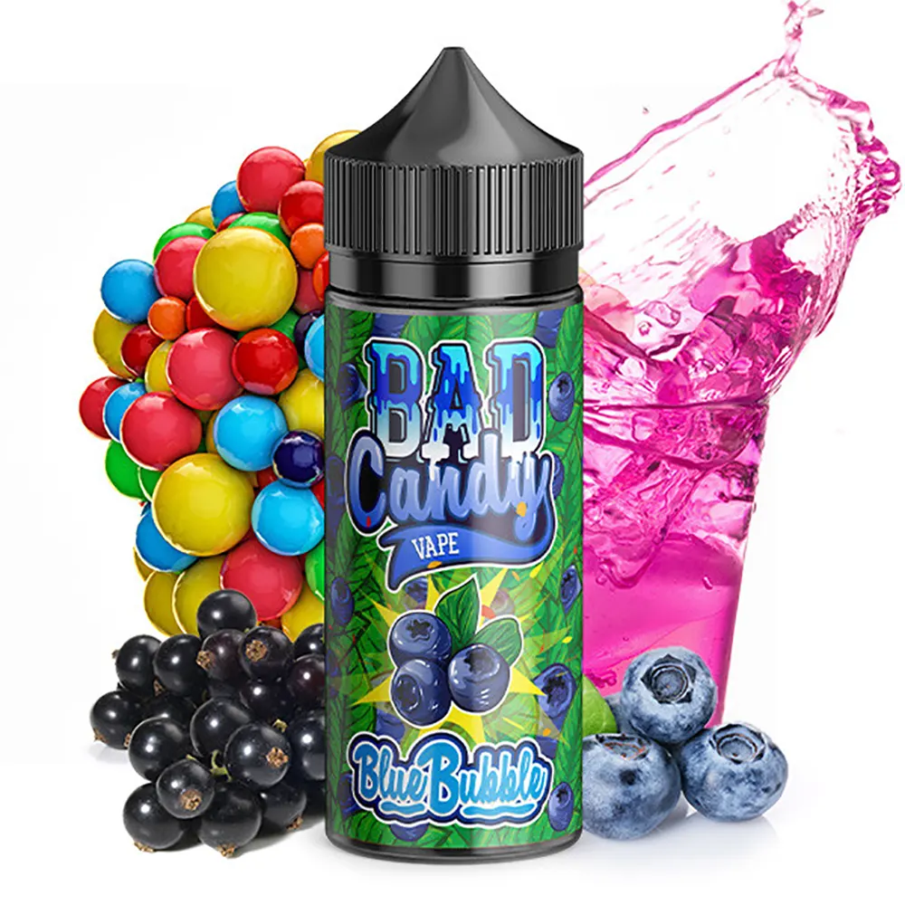 Bad Candy Blue Bubbles Aroma 10ml in 120ml Flasche STEUERWARE