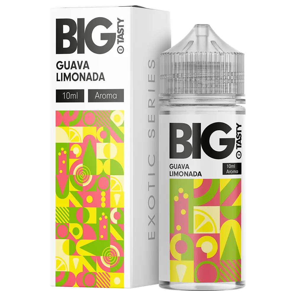 Big Tasty Longfill - Guava Limonada - 10ml in 120ml Flasche STEUERWARE