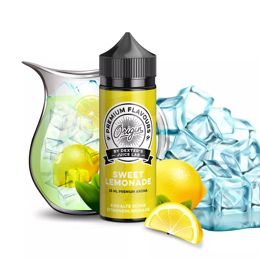 Dexter's Juice Lab Origin Sweet Lemonade 10ml in 120 ml Flasche