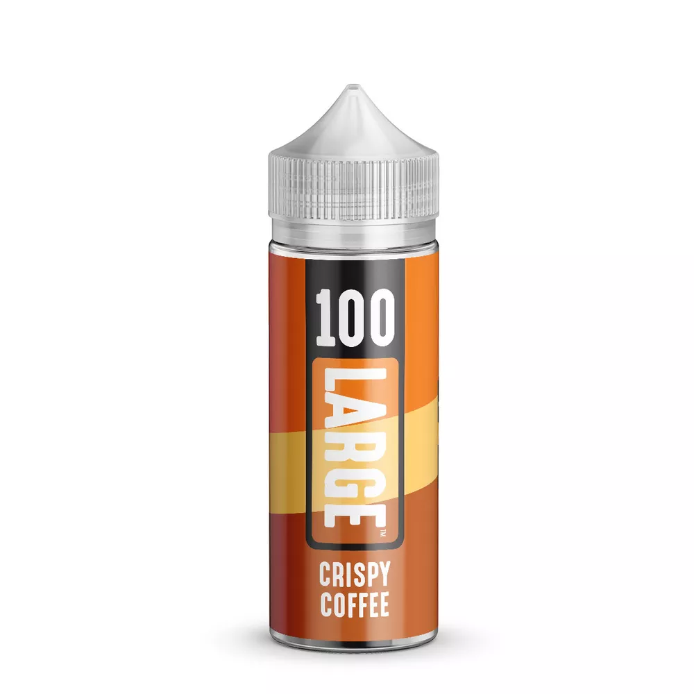 100 Large Juice Crispy Coffee 30ml Aroma in 100ml Flasche