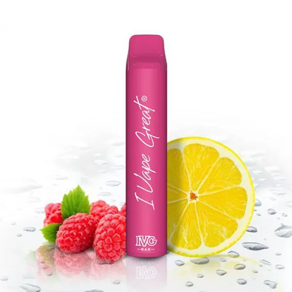 IVG Bar Einweg E-Zigarette Raspberry Lemonade 20mg