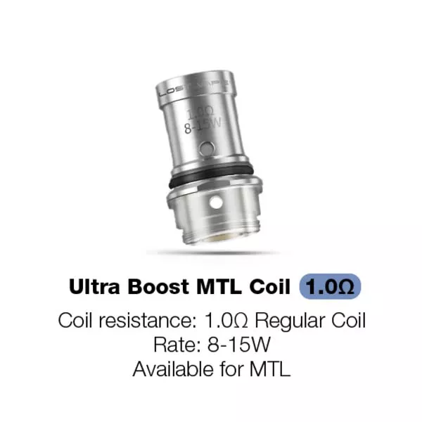 Lost Vape UB MTL Coil 1,0 Ohm (URSA Kit Grus Kit)
