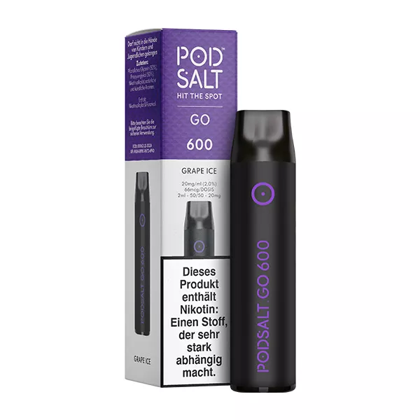 Pod Salt Go 600 Grape Ice 20mg