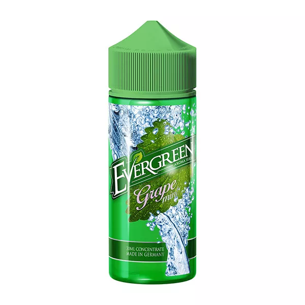 Evergreen Grape Mint 30ml Aroma in 120ml Flasche