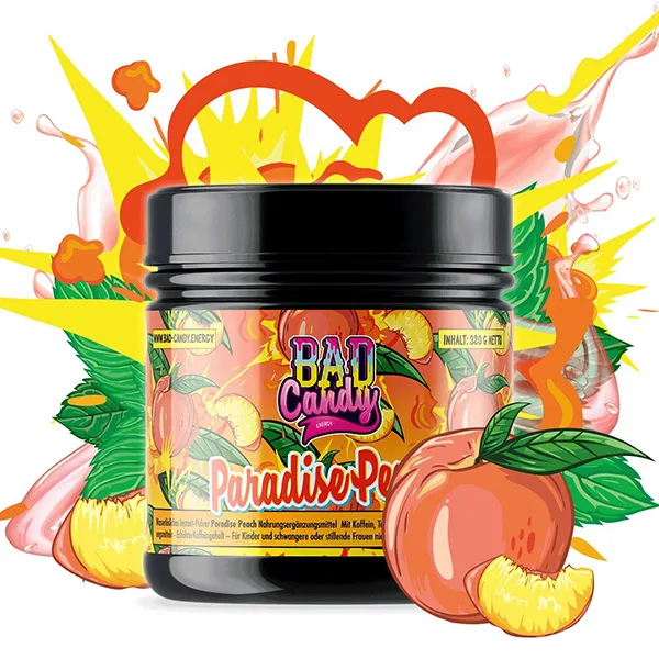 Bad Candy Energy Booster Paradise Peach 320g