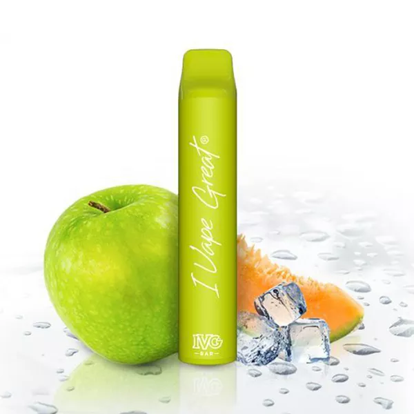 IVG Bar Fuji Apple Melon 20mg Einweg E-Zigarette STEUERWARE