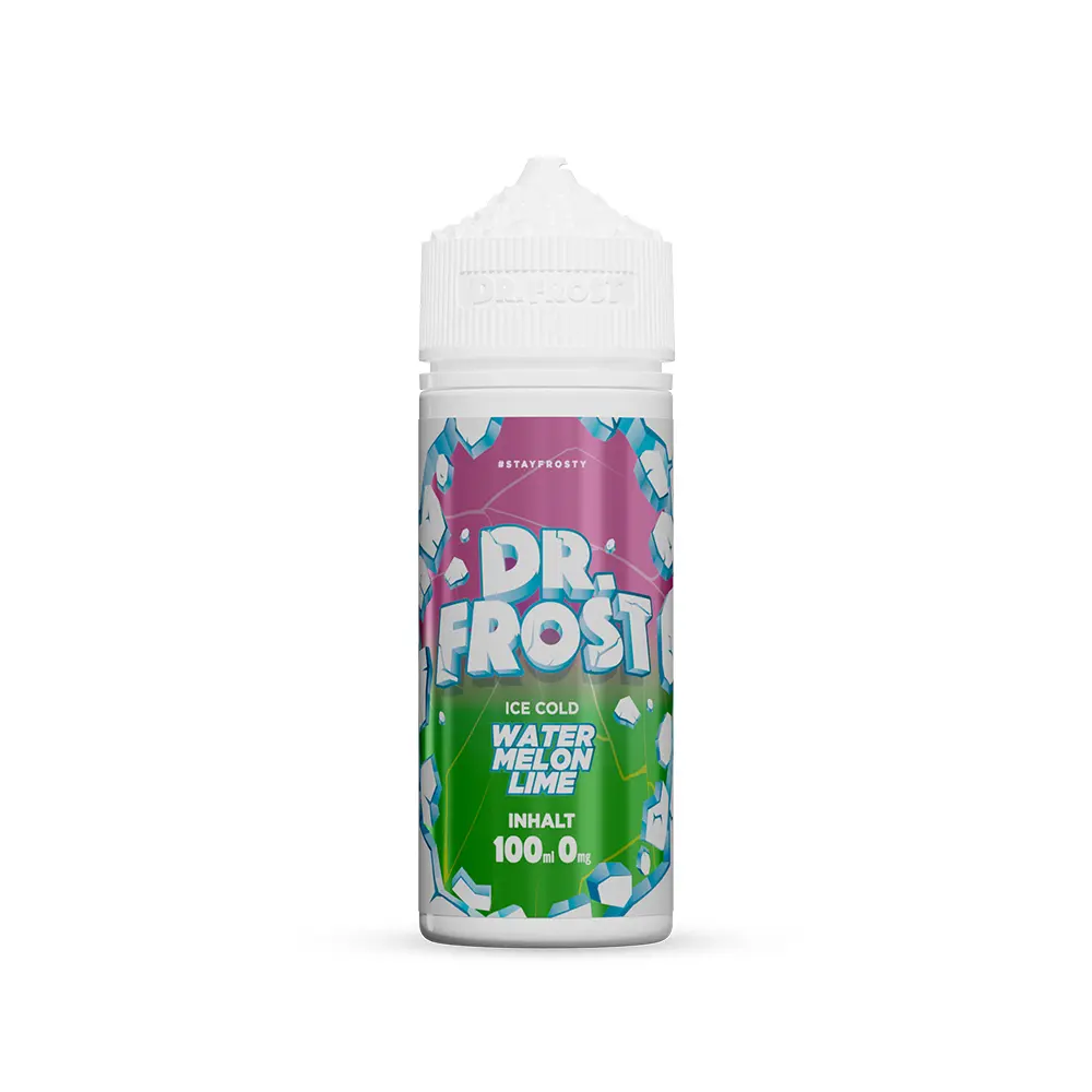 Dr. Frost Shortfill - Ice Cold Watermelon Lime - 100ml in 120ml Flasche 0mg STEUERWARE