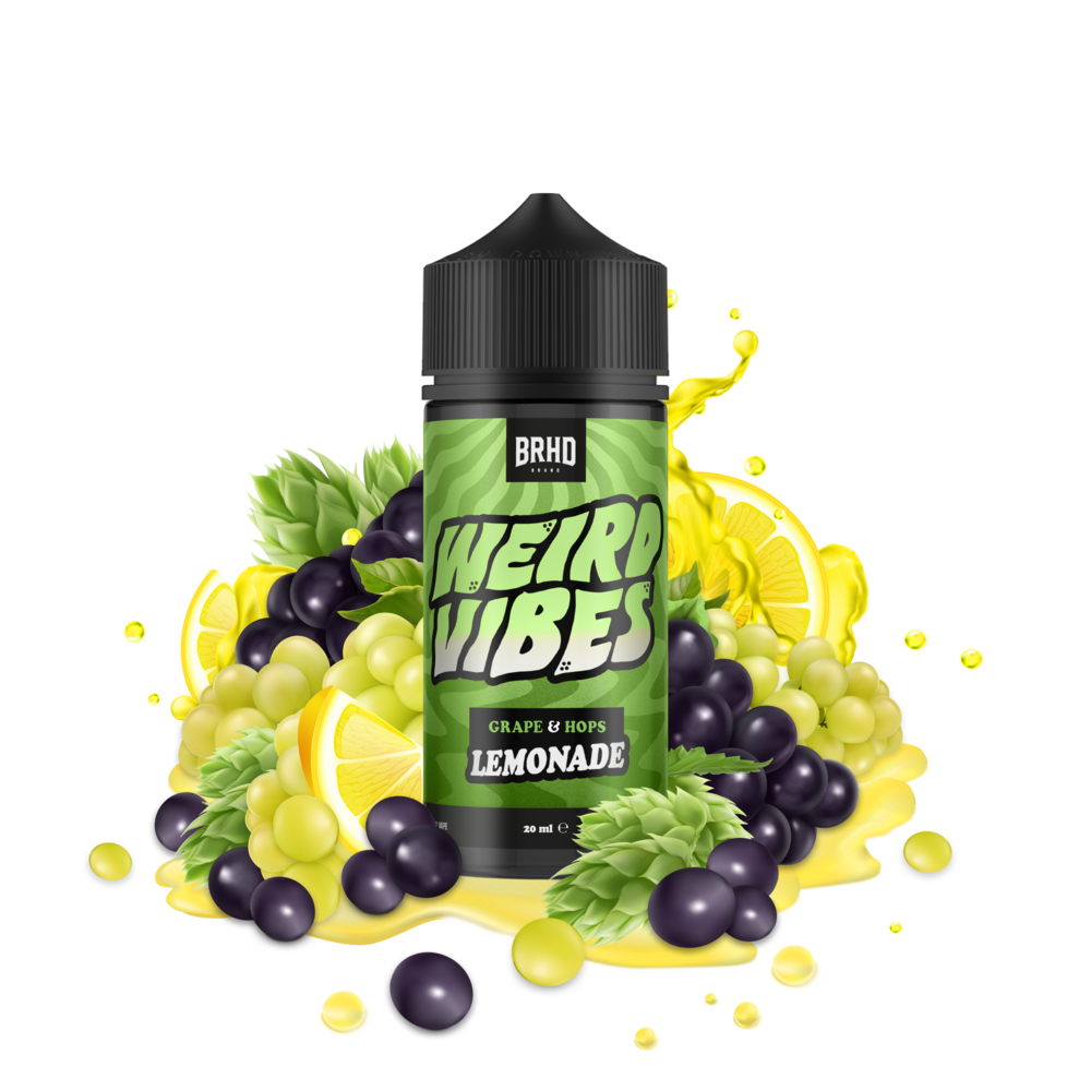 BRHD Barehead Grape & Hops Lemonade 20ml Aroma in 100ml Flasche