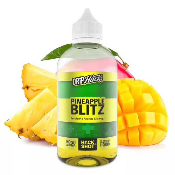 Drip Hacks Pineapple Blitz 50ml in 250ml Flasche