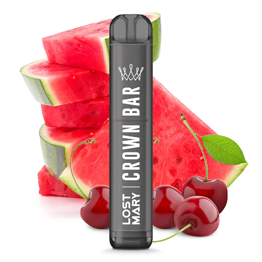 Crown Bar Watermelon Cherry 20mg by Al Fakher X Lost Mary Einweg E-Zigarette STEUERWARE