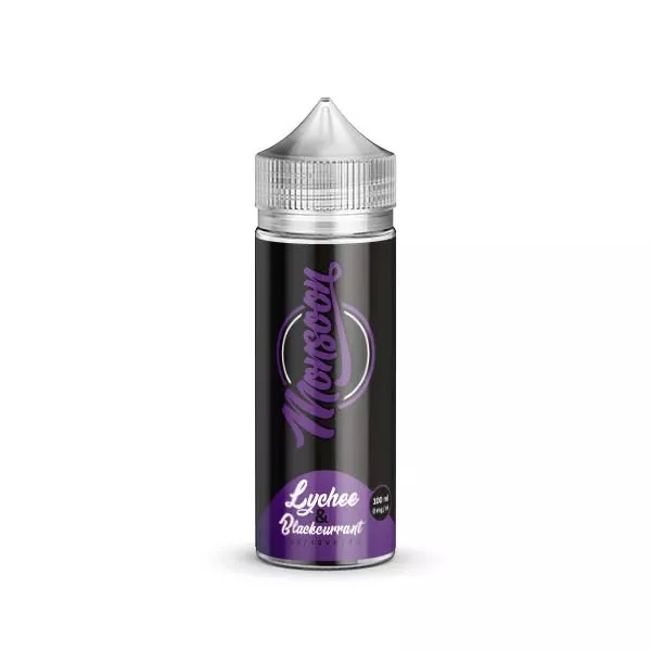Monsoon - Litchi-Blackcurrant 0mg 100ml in 120ml Flasche
