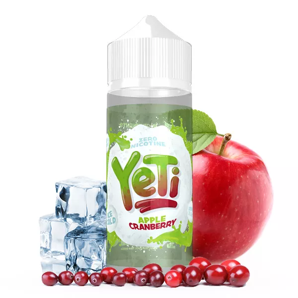 Yeti Apple Cranberry 100ml in 120ml Flasche