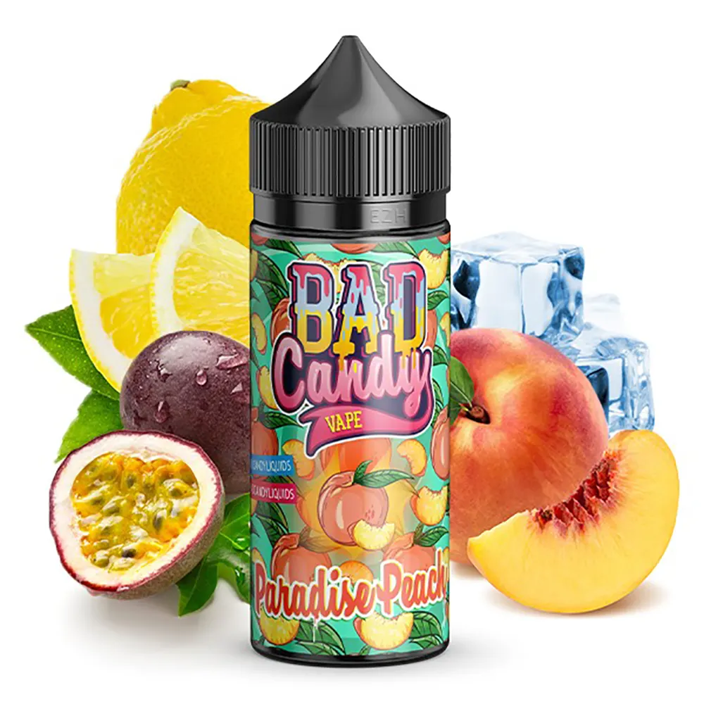 Bad Candy Paradise Peach Aroma 10ml in 120ml Flasche STEUERWARE