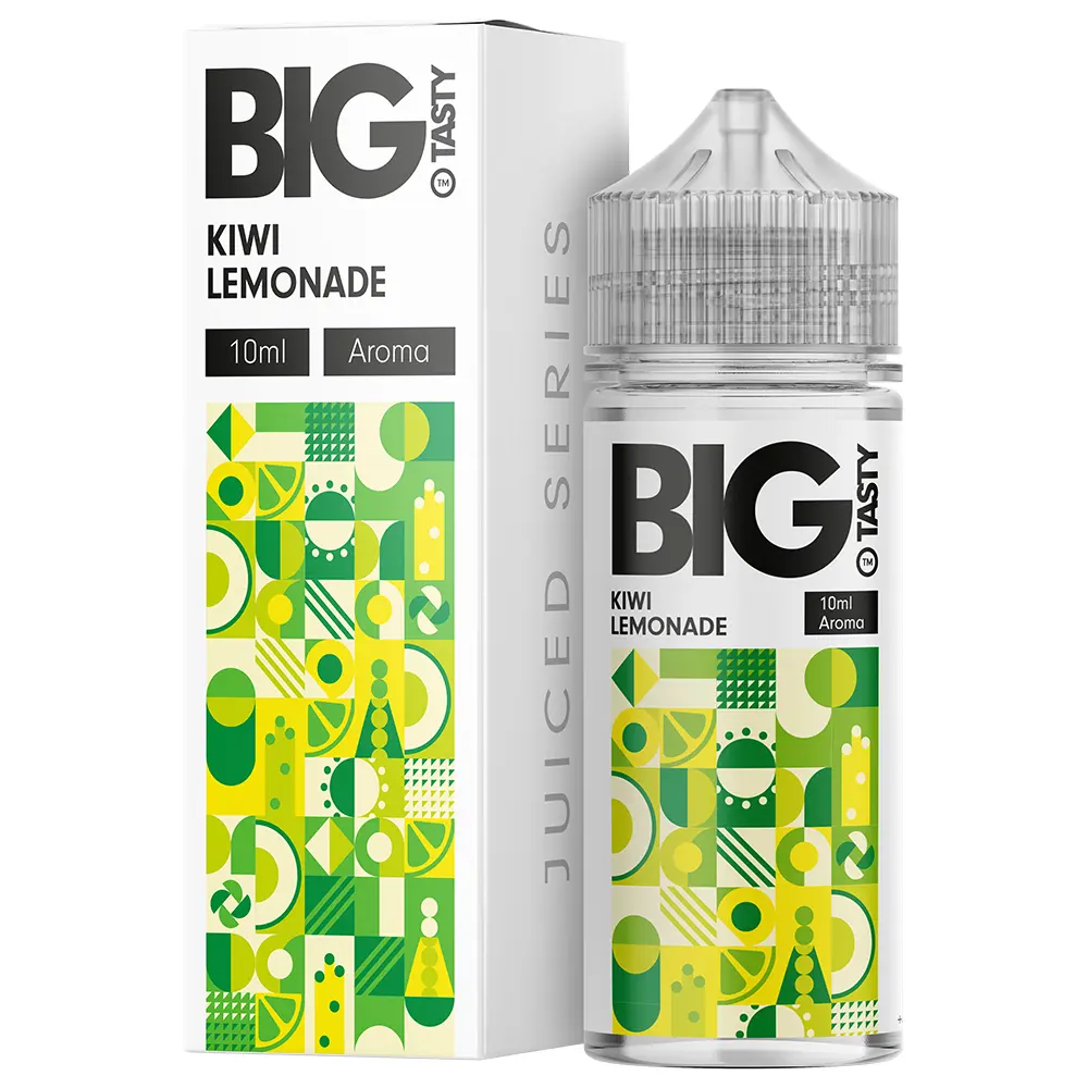 Big Tasty Longfill - Kiwi Lemonade - 10ml in 120ml Flasche STEUERWARE