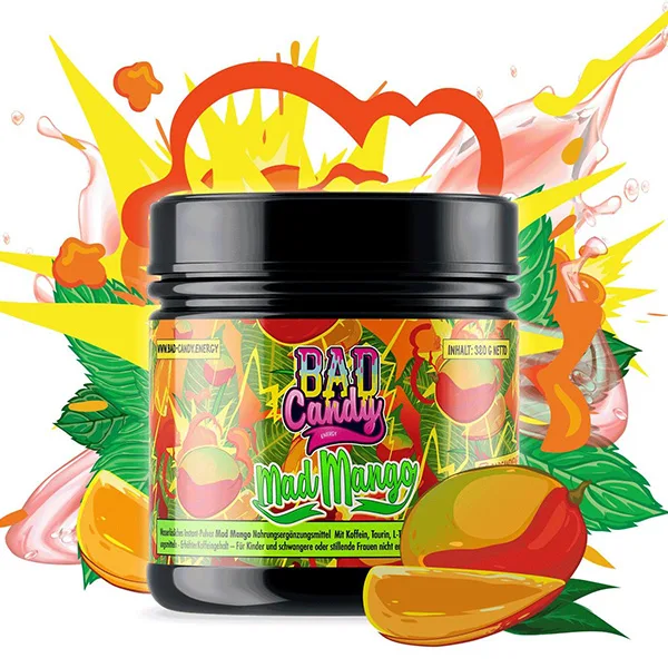 Bad Candy Energy Booster Mad Mango 320g