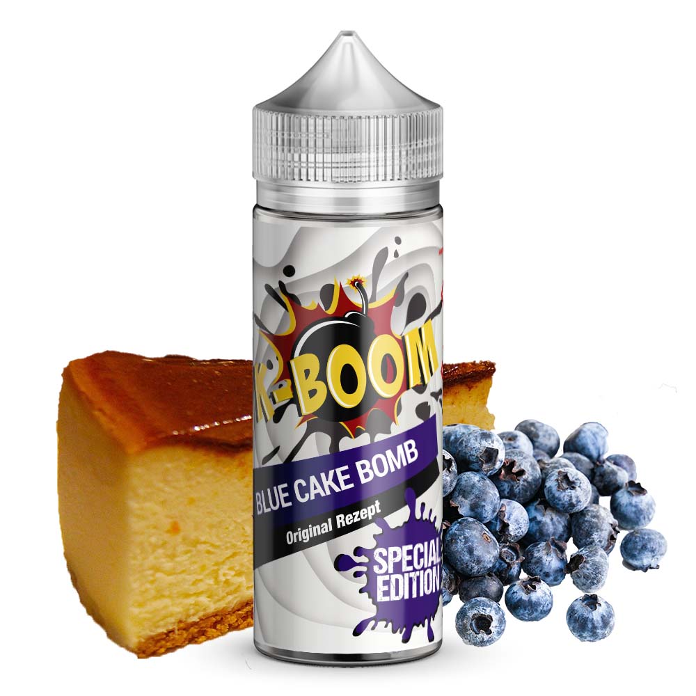 K-Boom Blue Cake Bomb Original Rezept 10ml Aroma STEUERWARE