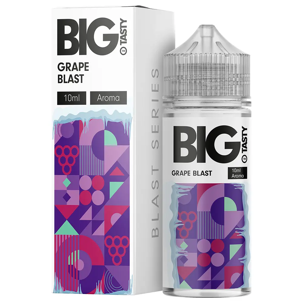 Big Tasty Longfill - Grape Blast - 10ml in 120ml Flasche STEUERWARE