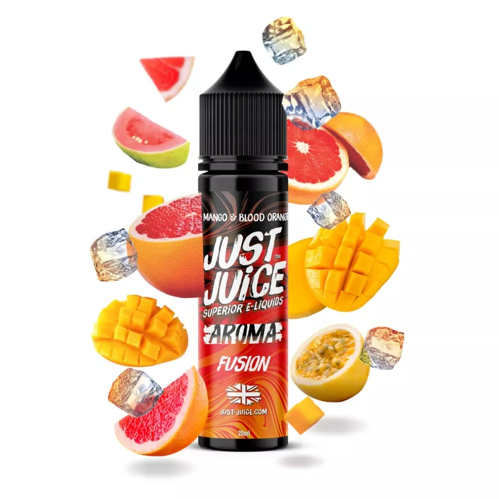 Just Juice Fusion Blood Orange Mango on Ice 20ml in 60ml Flasche