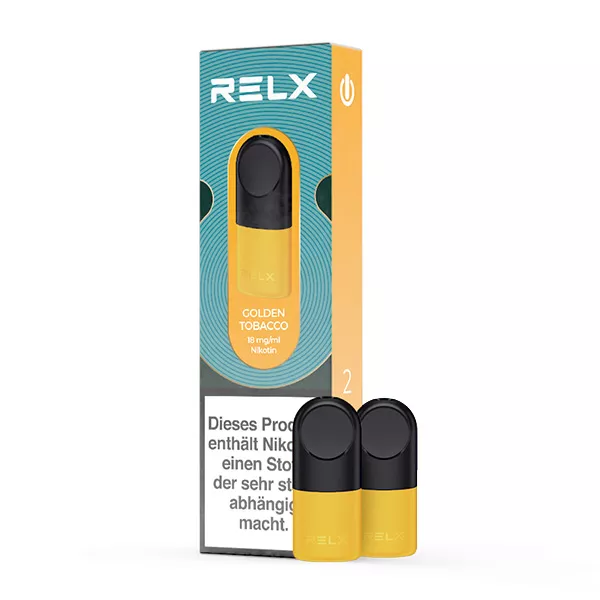 RELX Pod 2er Pack Golden Tobacco 18mg