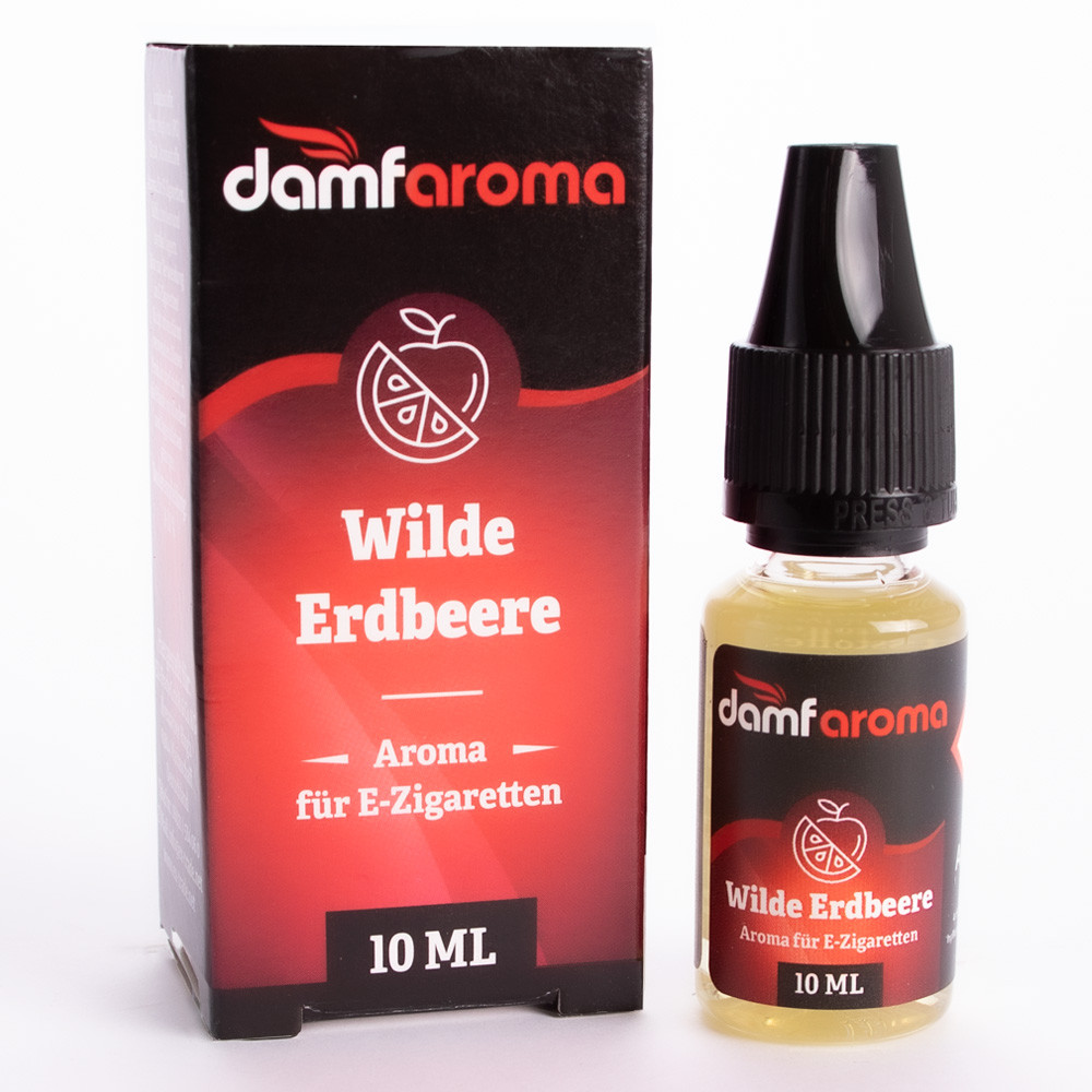 damfaroma Wilde Erdbeere 10ml Aroma STEUERWARE