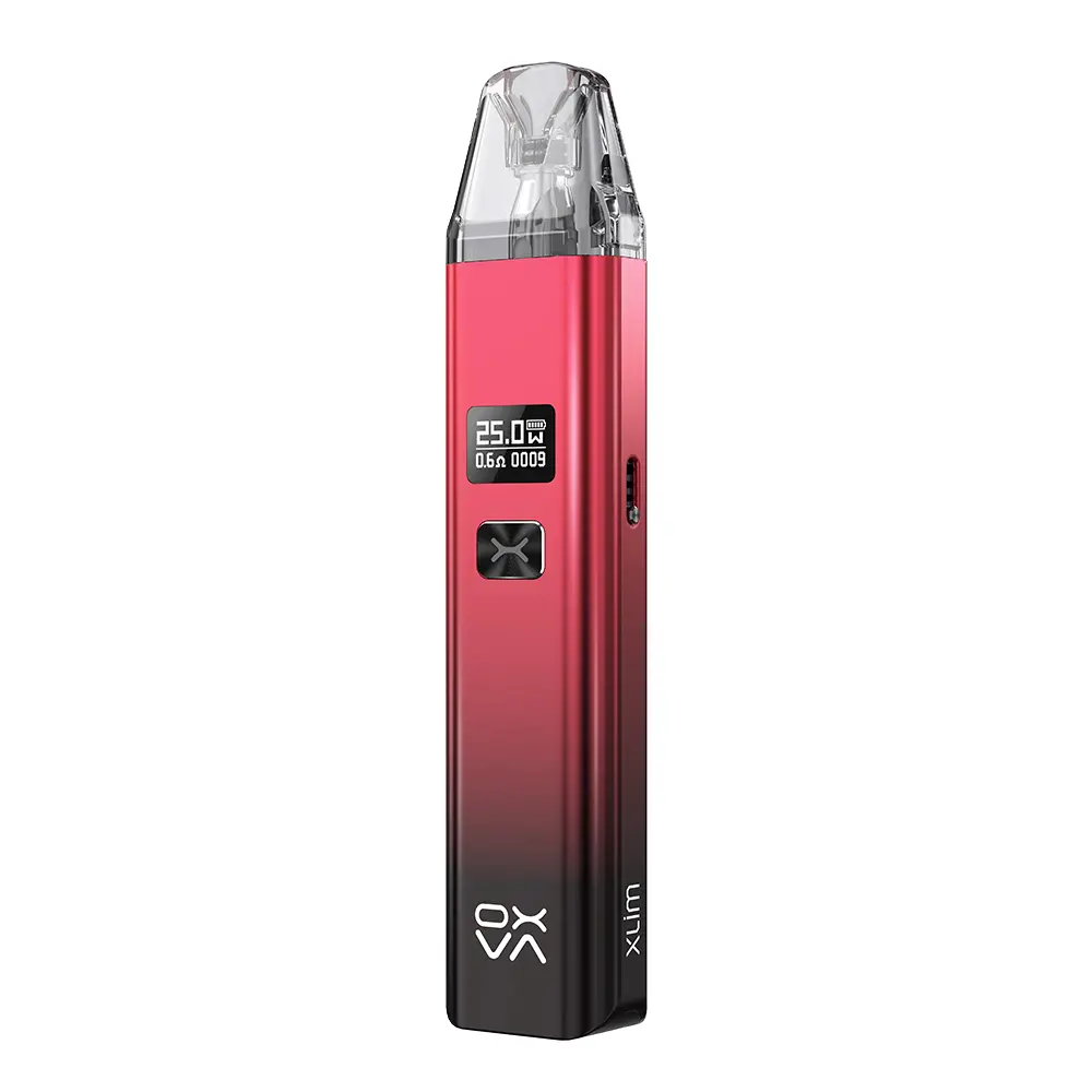 Oxva Xlim Kit V2 Shiny Black Red