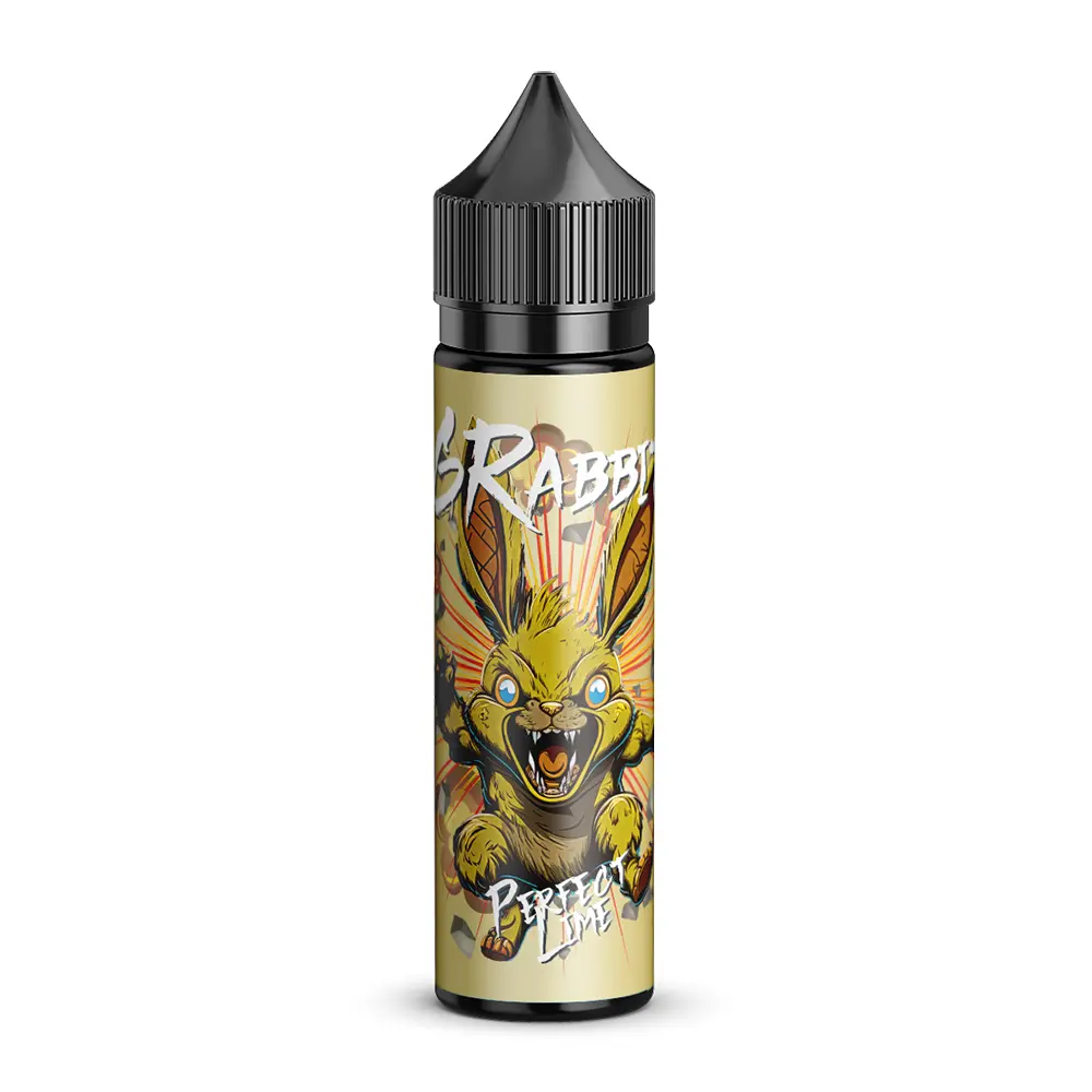 6 Rabbits Aroma Longfill - Perfect Lime - 10ml in 60ml Flasche STEUERWARE