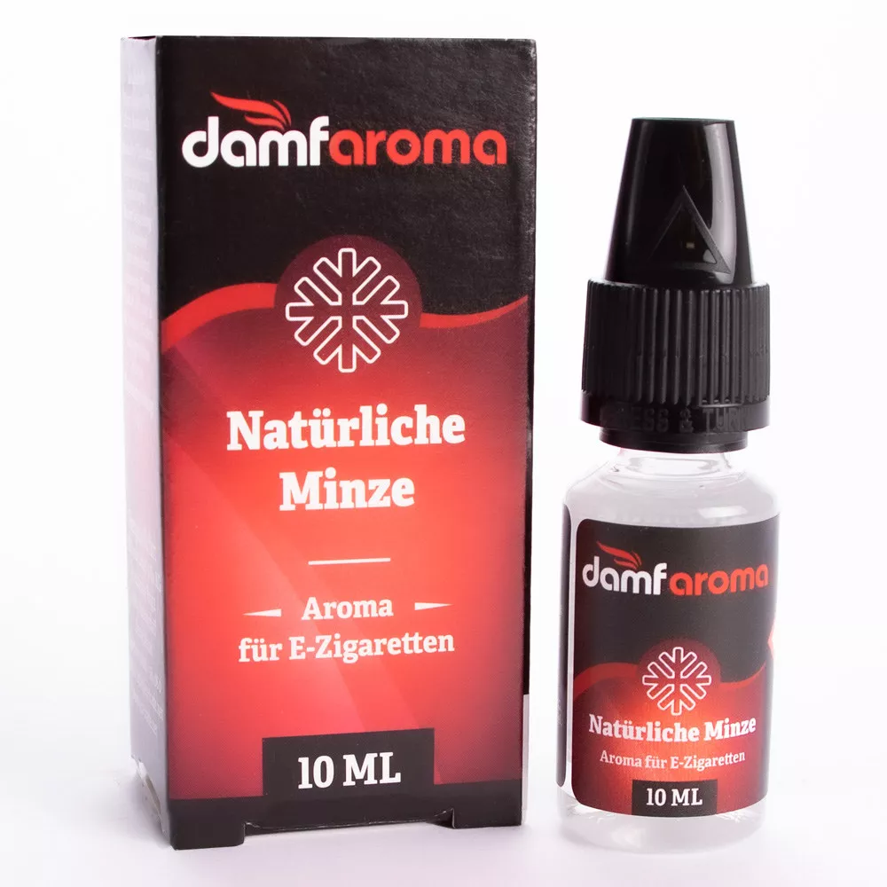 damfaroma natürliche Minze 10ml Aroma