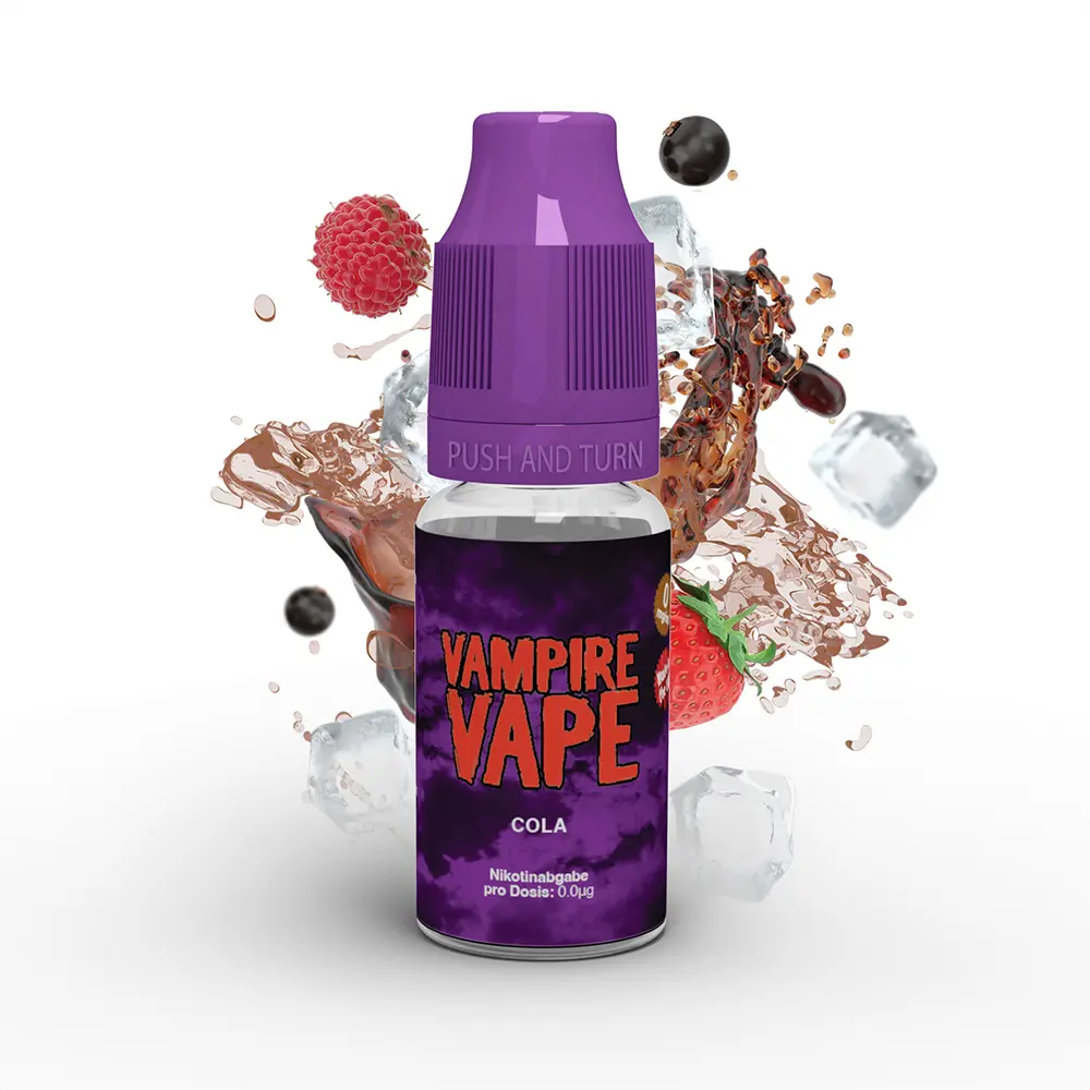 Vampire Vape Liquid -  Cola - 10ml 6mg STEUERWARE
