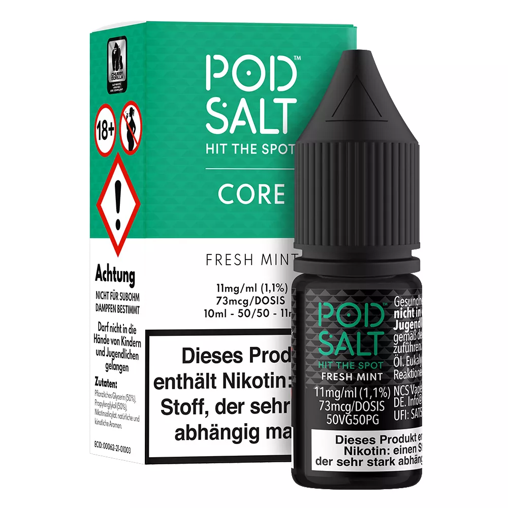 Pod Salt Core Fresh Mint 10ml 11mg