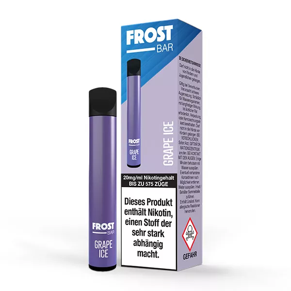 Dr. Frost Frost Bar Einweg E-Zigarette Grape Ice 20mg