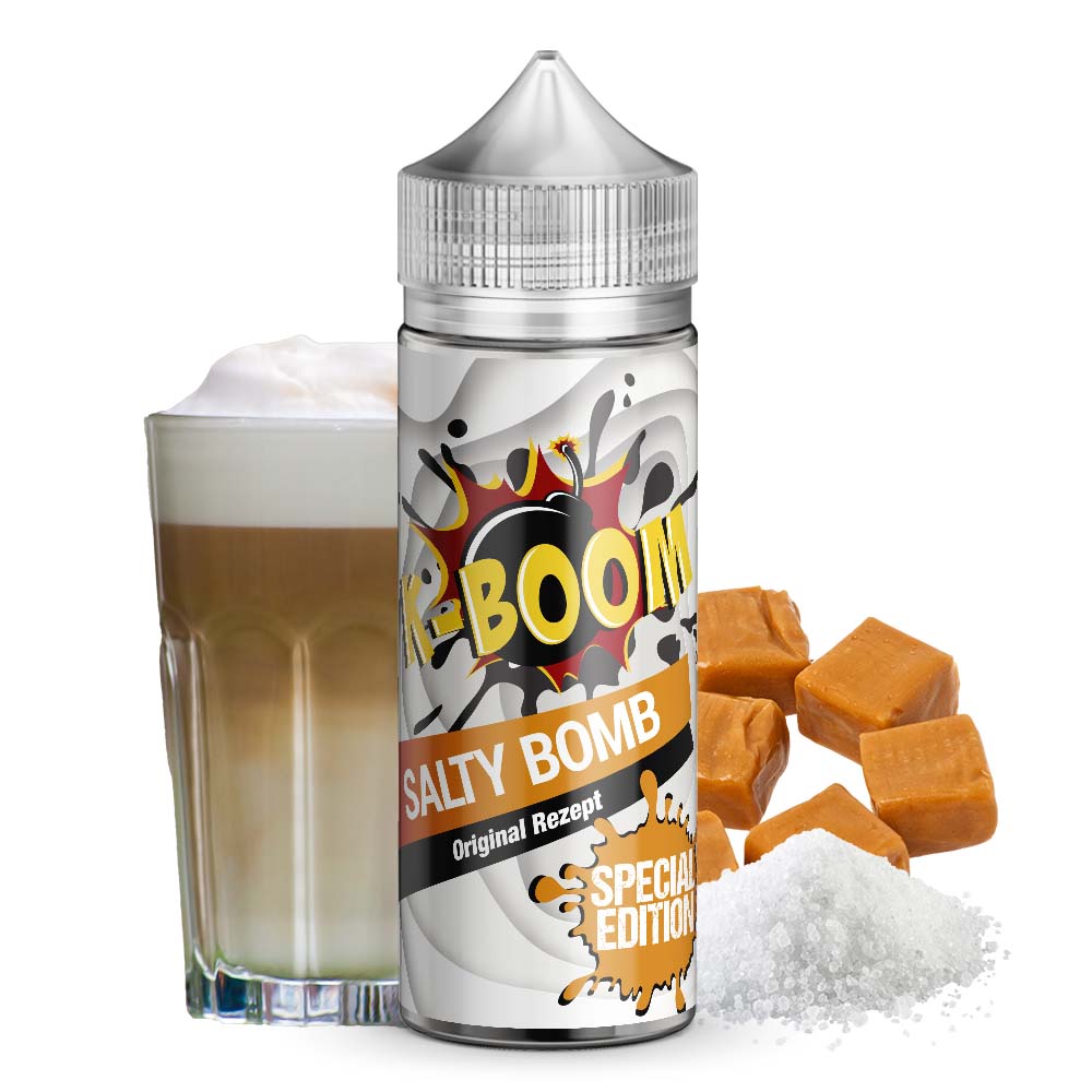 K-Boom Salty Bomb Original Rezept 10ml Aroma STEUERWARE