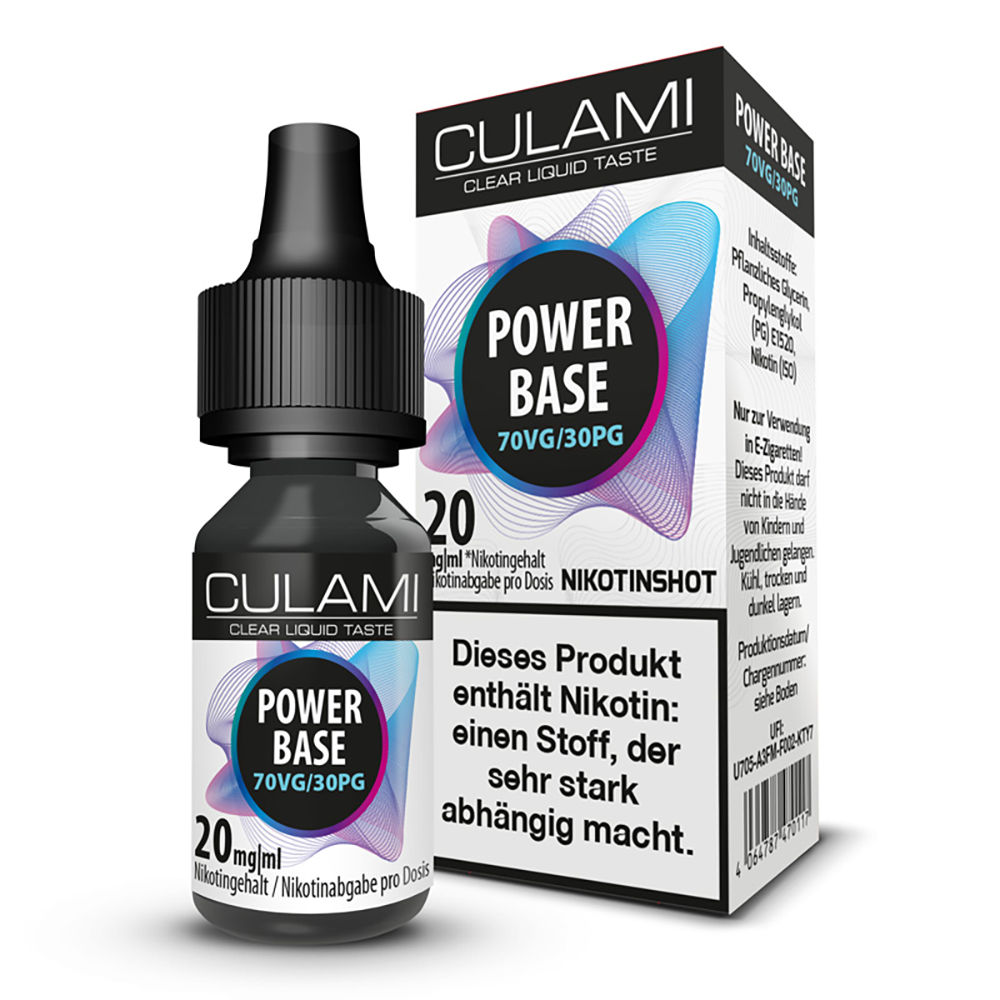 CULAMI Nikotin Shot 30PG/70VG 20 mg/ml  STEUERWARE