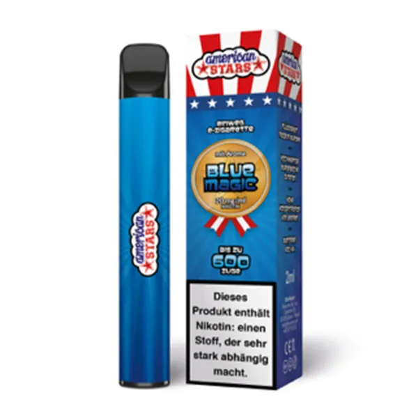 American Stars Blue Magic Einweg E-Zigarette 20mg