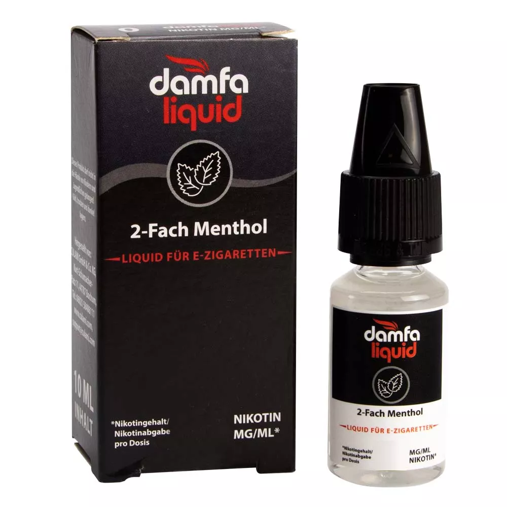 damfaliquid 2-Fach Menthol V2 6mg 10ml Low